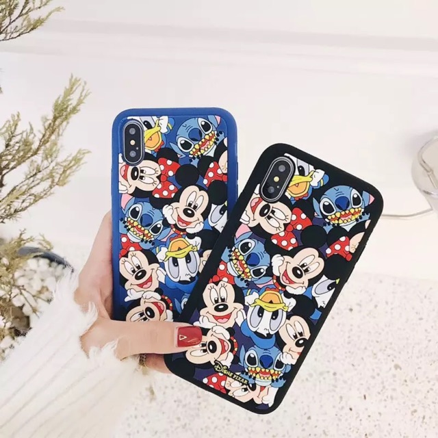 Ốp Dẻo Mickey và Stitch