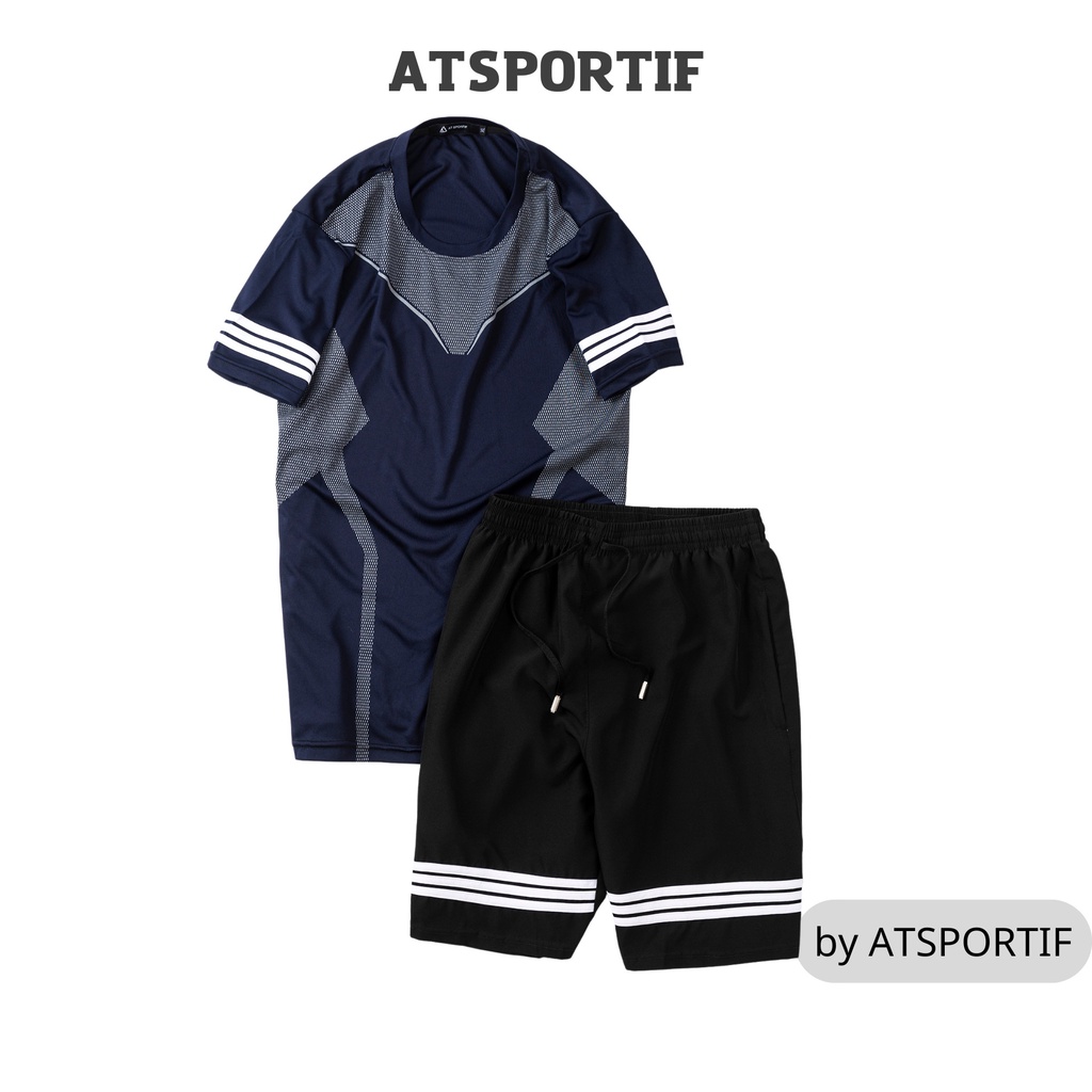 Bộ thể thao nam mặc nhà ATMAN cao cấp ,chất liệu thun lạnh quần dù siêu mát ,năng động