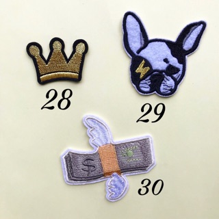 Sticker thêu/ sticker ủi/ patch minimal