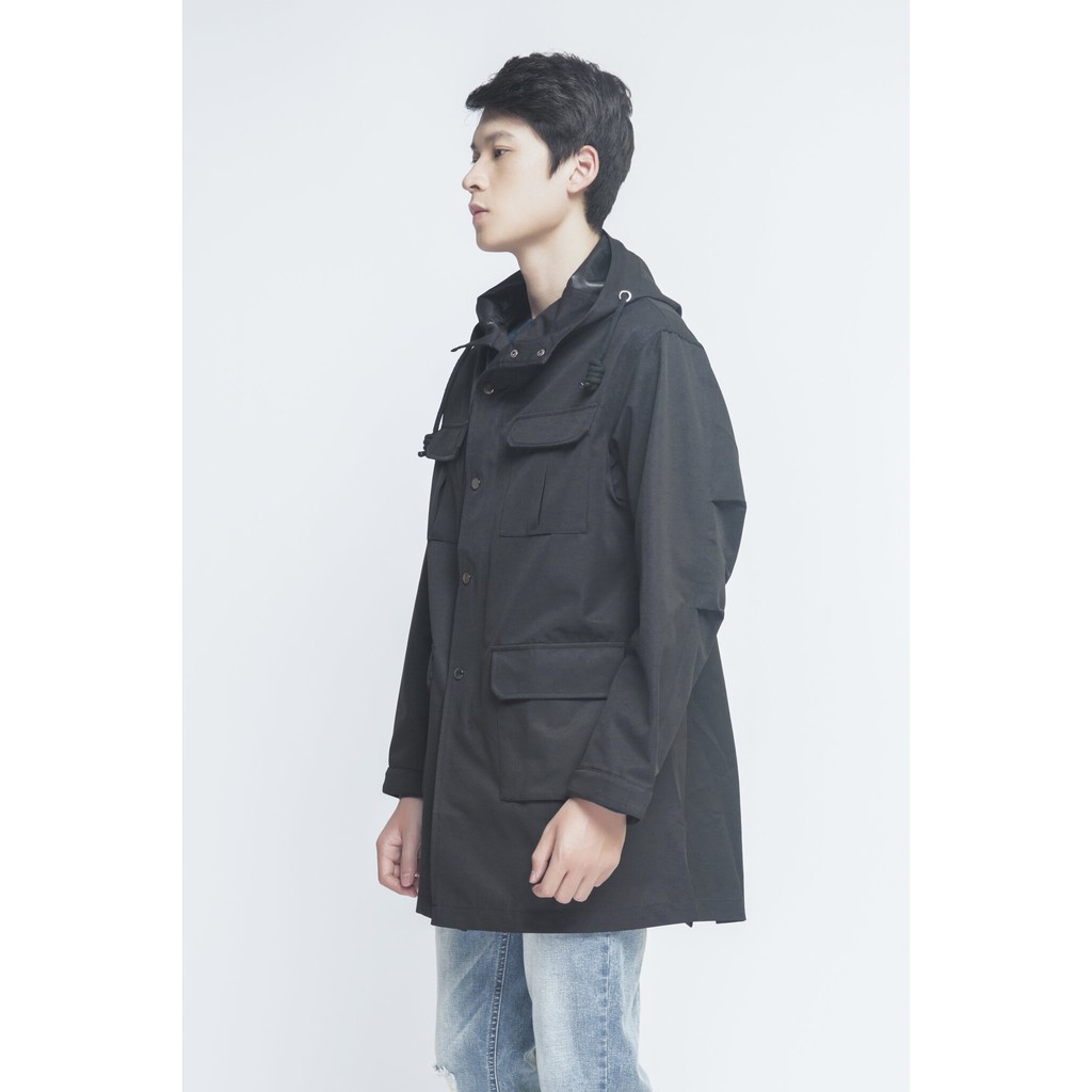 [NHẬP WABRTL5 GIẢM 10% TỐI ĐA 50K ĐH 250K ]Áo khoác nam khaki dài tay IVY moda MS 78E1625