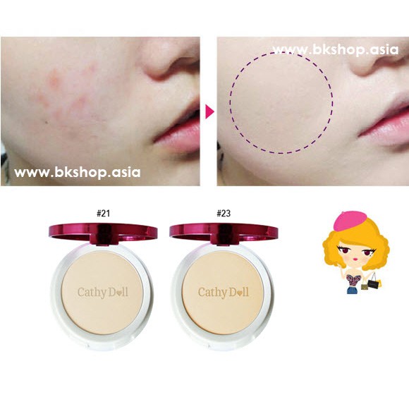 Phấn Phủ Cathy Doll CC Speed White Powder Pact SPF 40 PA+++