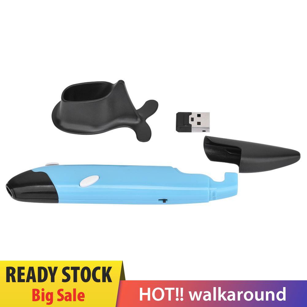 Chuột Không Dây Dạng Bút 4 Nút 2.4ghz 1600dpi Nhiều Màu Cho Máy Tính