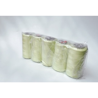 VỈ 5 CUỘN CHỈ MAY 5000M MÀU GREEN LIGHT