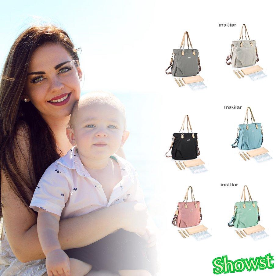 Fashion Single Shoulder Waterproof Mummy Bag Large Capacity Mother Package