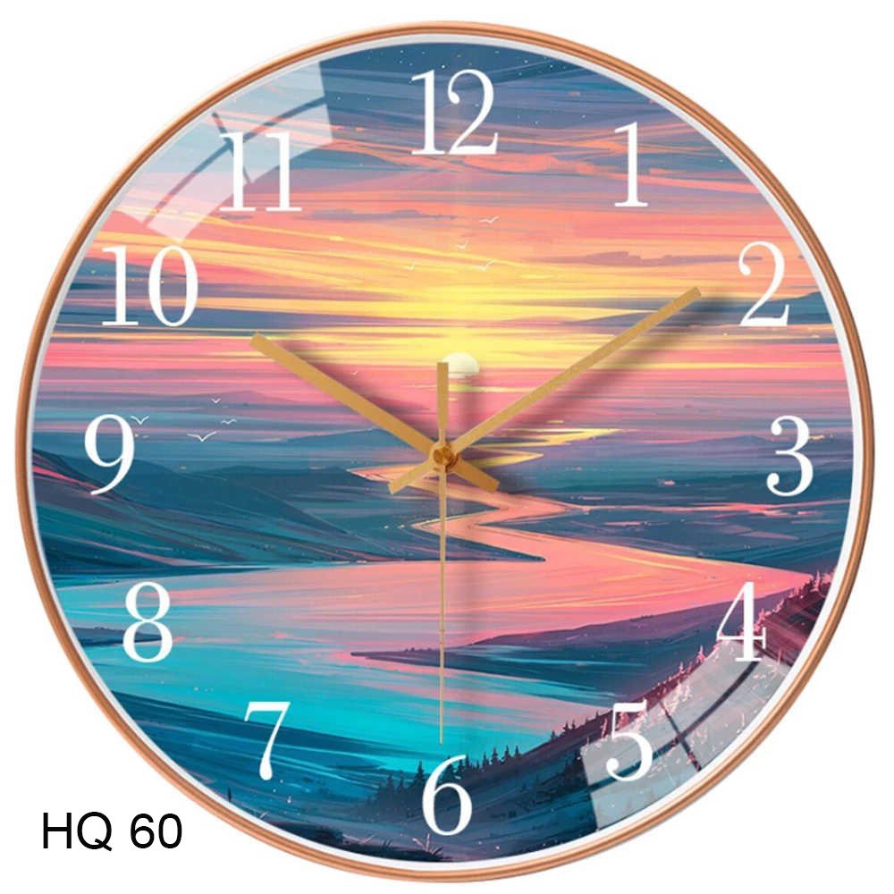 Đồng hồ treo tường tráng gương 3D cao cấp - Bảo hành 12 tháng 1 đổi 1