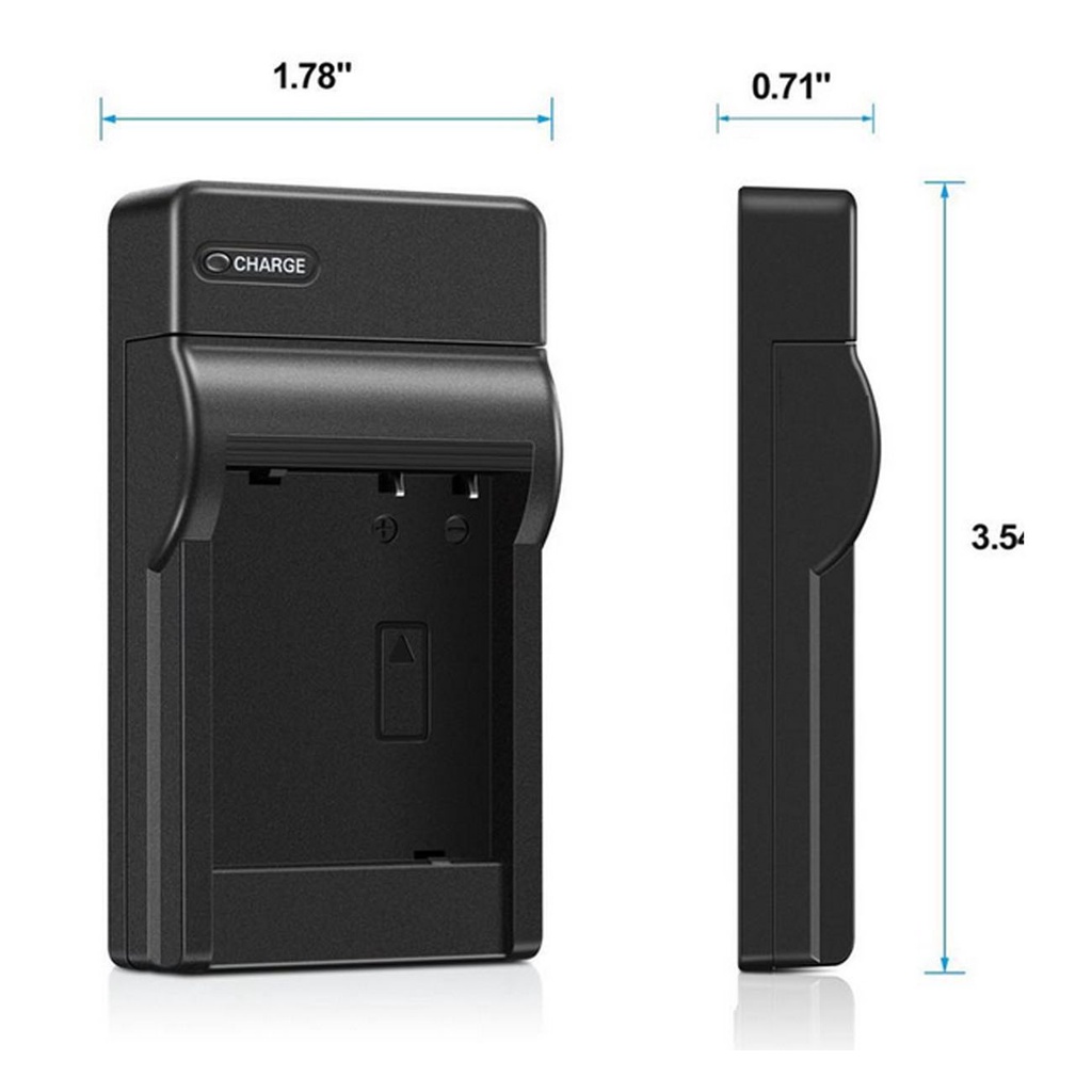 Bộ Sạc Pin USB BC-130L NP-130 Cho Máy Ảnh Casio ZR400 ZR410 ZR700 ZR1000 ZR1200