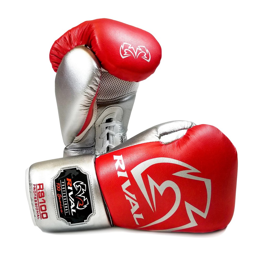 Găng tay boxing Rival RS100 Professional Sparring - Đỏ