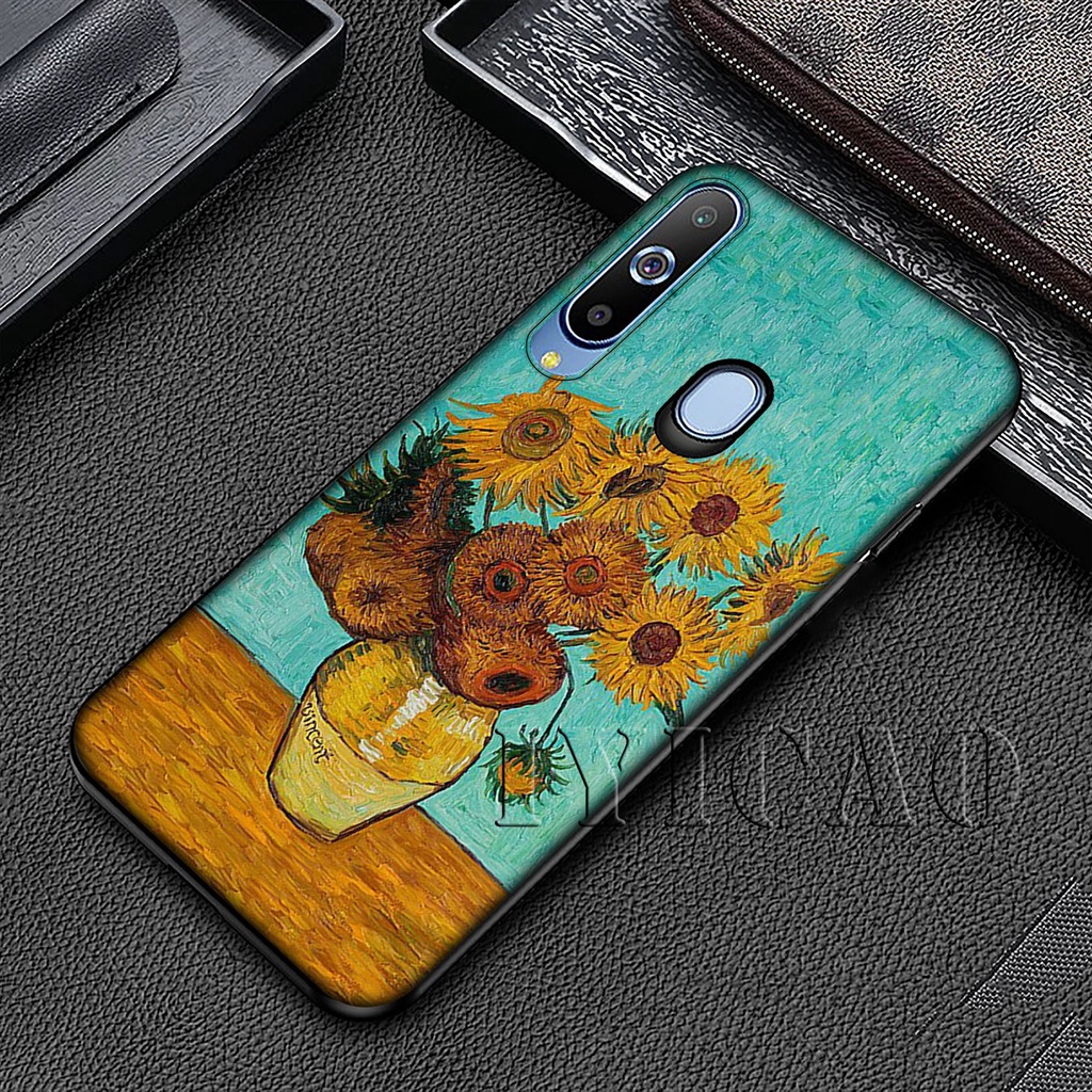 Ốp điện thoại silicone mềm hình tranh Van Gogh cho Samsung Galaxy S20 Plus S10 Lite S8 S9 Plus
