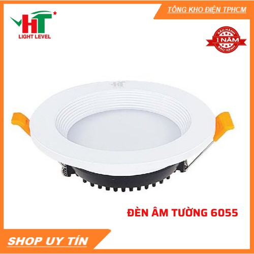 ⚡️Đèn LED Âm Trần 6055 5W 7W 9W 12W 18W HT Light Level Ánh Sáng Vàng/Trắng⚡️
