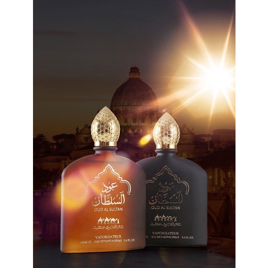 Nước Hoa Nam Thơm Lâu Dubai Oud Al Sultan 100ml Mùi Thơm Nam Tính