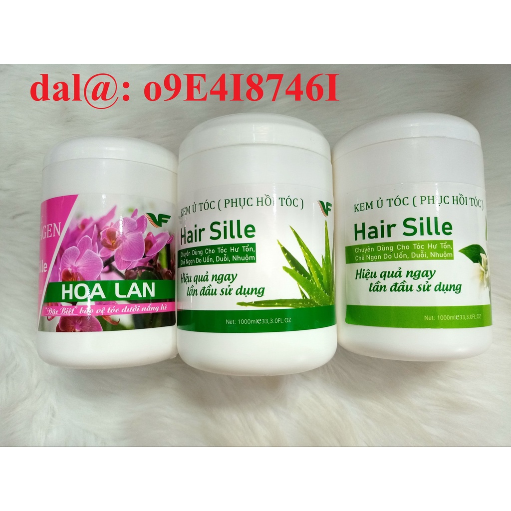 Kem hấp ủ, phục hồi tóc Hair Sille 1000ml