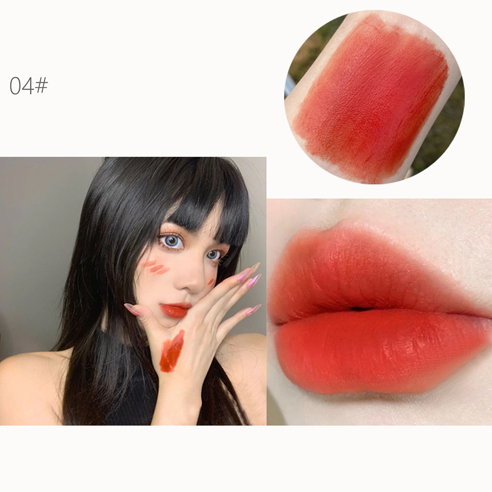Cod Qipin Korean Retro BENTAYGA Waterproof Long-lasting Anti Air Matt Velvet Lip Glaze Gloss with 5 Colors | BigBuy360 - bigbuy360.vn
