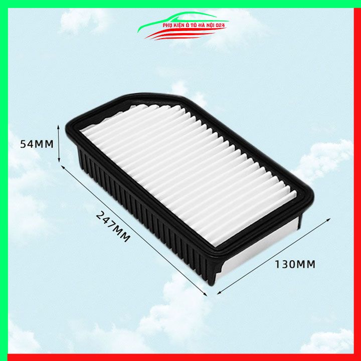 Lọc gió động cơ ô tô Hyundai i20 2010-2014, Soluto, Soul đời 2008-2014 mã 28113-1J000