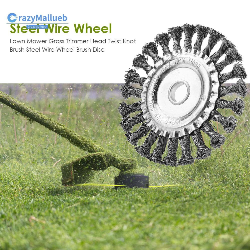 Bánh xe đĩa xoay khớp thắt nút dây thép công cụ làm cỏ đa năng