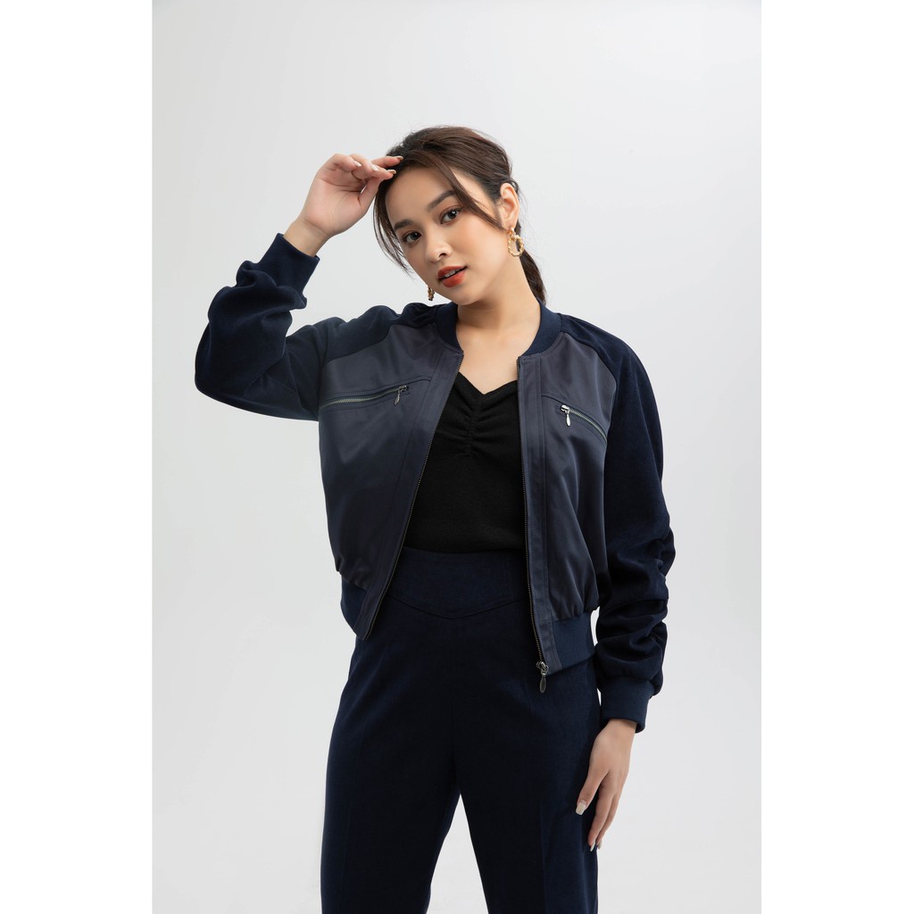 Quần dài Khaki nữ cạp cao IVY moda MS 22B8394