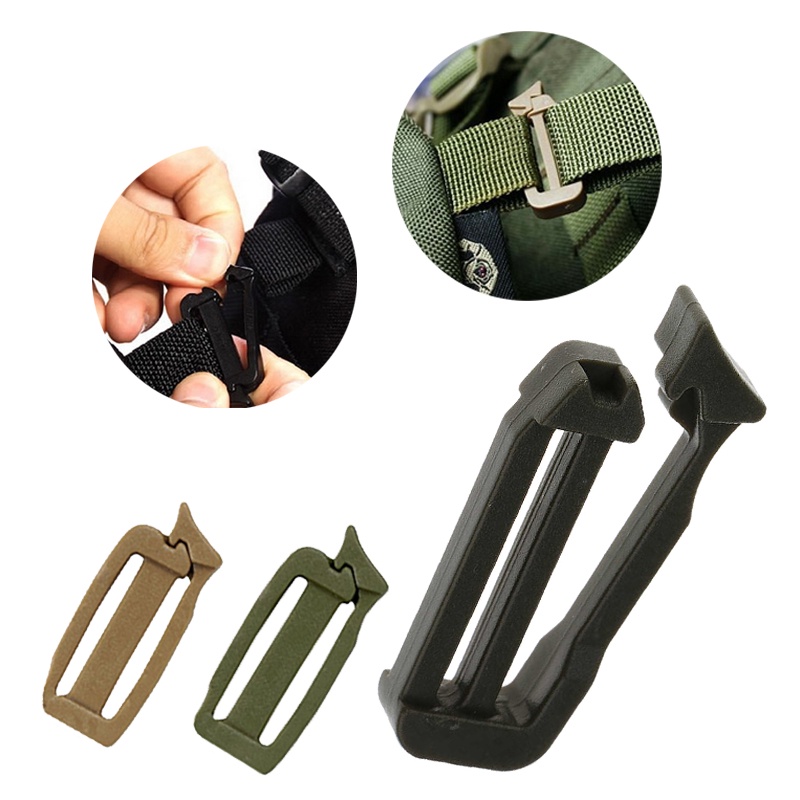 Set 6 kẹp đeo balo tiện dụng 25mm