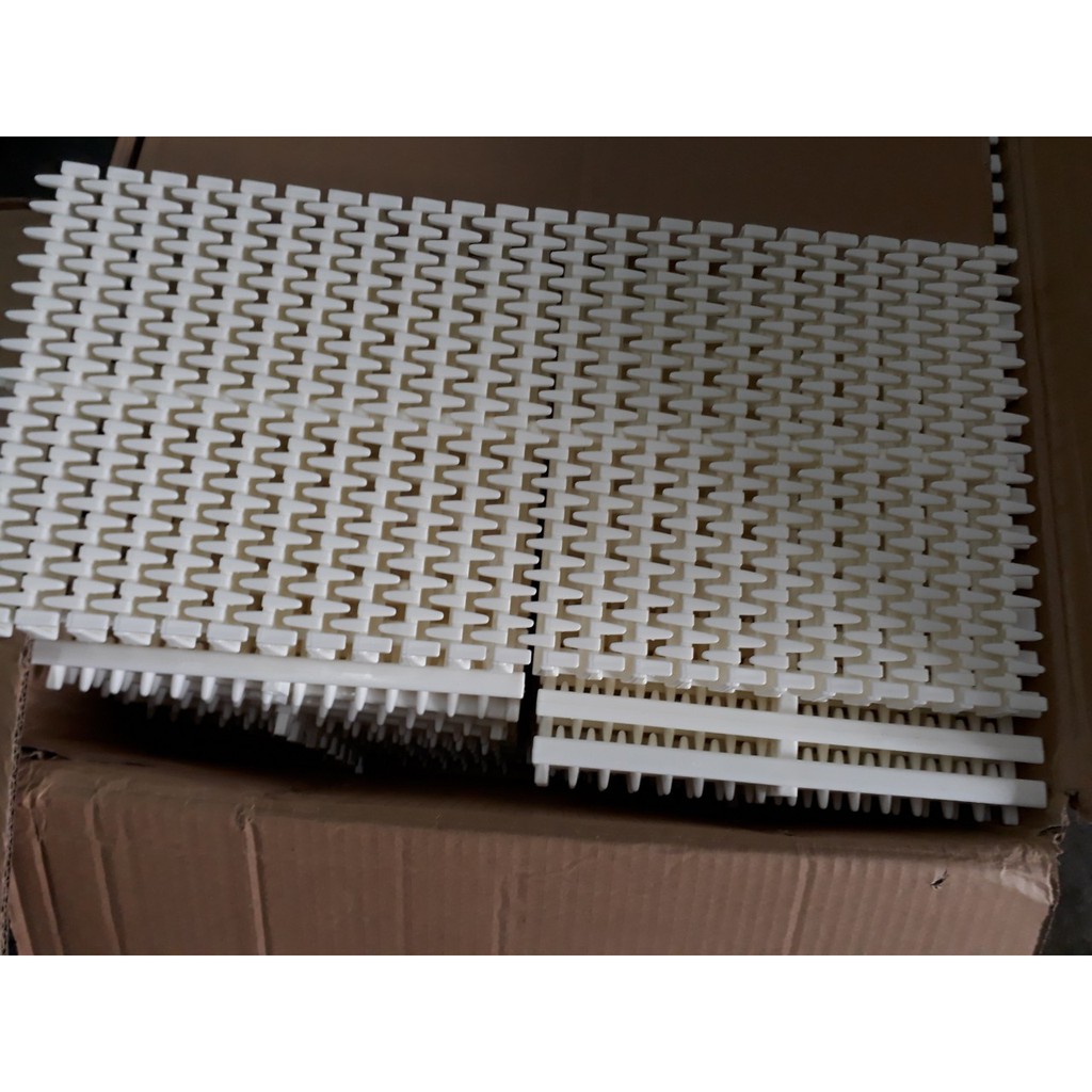 Thanh thoát tràn hồ bơi 25 cm hình răng cưa nhựa ABS -rãnh thoát nước,thanh xả tràn chuyên dùng trang trí hồ bơi