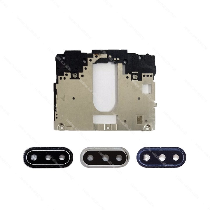 Kính Camera Sau Kèm Chặn Main Nokia X5 / 5.1 Plus - Linh Kiện Điện Thoại Zin Bóc Máy