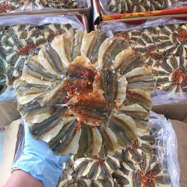 Khô Cá Chỉ Vàng Bông - Đặc Sản Biển Gành Hào Bạc Liêu