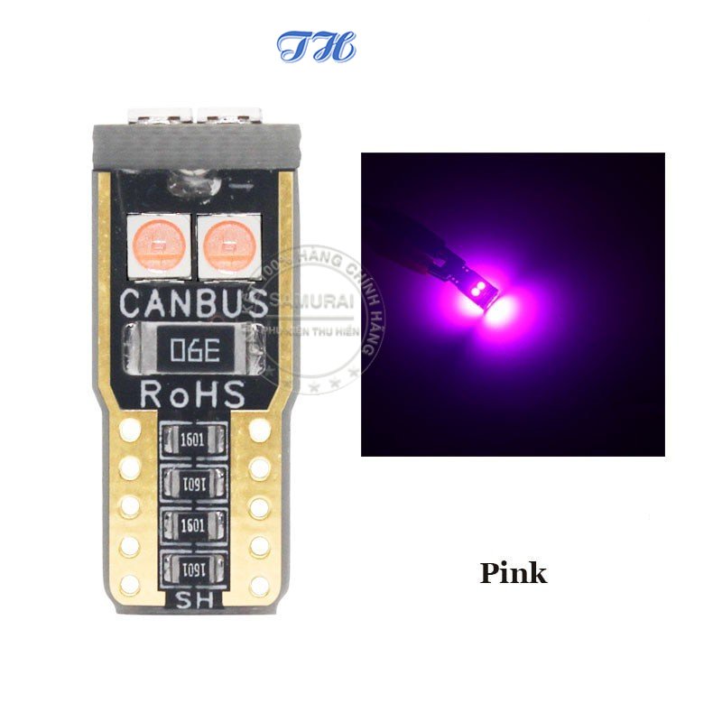 Đèn xi nhan led T10 mini cho xe máy gắn xi nhan demi đèn đồng hồ chip led siêu sáng đèn soi biển số...