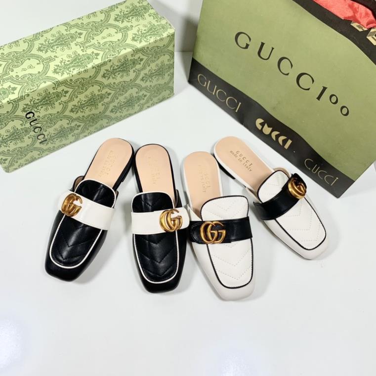 Sục Gucci 2 Màu Trắng Đen S2022 Full Size 35-39