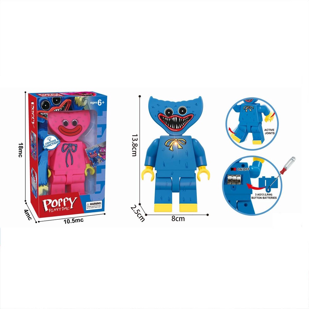 Mô Hình Đồ Chơi Nhân Vật Huggy Wuggy Trong Phim Poppy