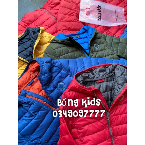 Áo Phao Bé Trai Basic Siêu Nhẹ Sfera