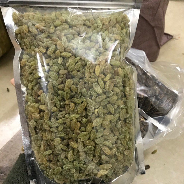 Nho khô xanh [LOẠI 1 - GIÁ TỐT] sấy khô nguyên chất, dẻo chua ngọt, đặc biệt ngon NGỌT