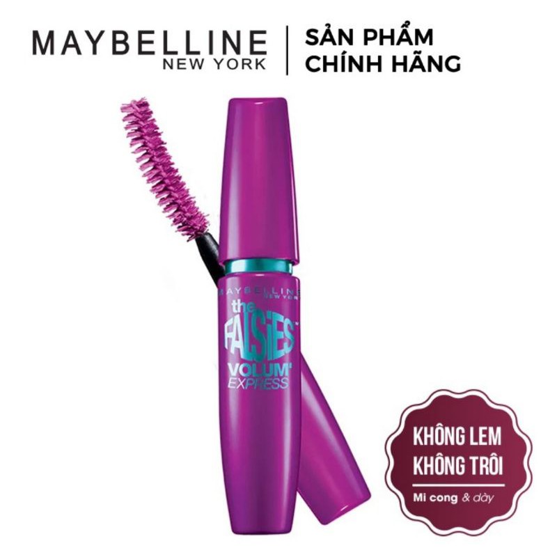 Mascara Maybelline Làm Dày Và Dài Mi Falsies Volum Express Waterproof 9.2ml