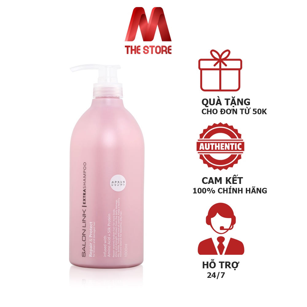 Dầu gội đầu Salon Link Extra 1000ml (dành cho tóc thường)