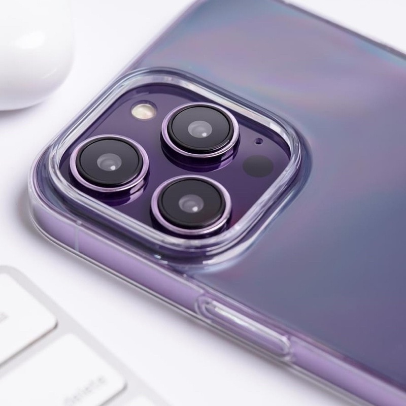 Ốp lưng Memumi Clear trong cứng cho iPhone 14, 14 Pro, 14 Plus, 14 Pro Max, 13, 12, 11, Xs, XR siêu mỏng không ố màu