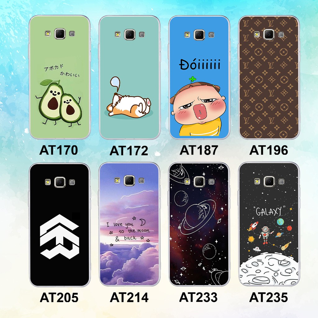 Ốp lưng SILICON SS A5 2016-A7 2015-A7 2017 IN HÌNH TỔNG HỢP ĐẸP VÀ CUTE