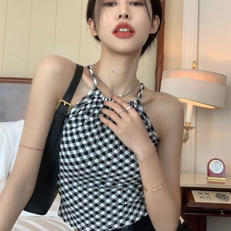 Áo Hai Dây Hở Lưng Thời Trang Mùa Hè 2022 Quyến Rũ Cho Nữ