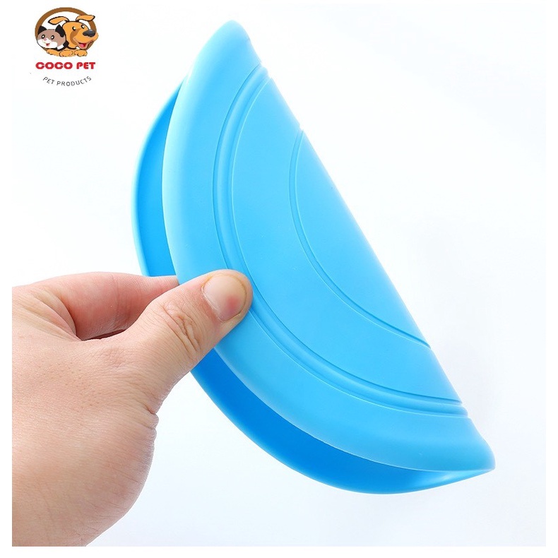 Đồ Chơi Đĩa Bay Nhựa Cho Chó, Đĩa Bay Chuyên Dụng Huấn Luyện Cho Chó - Cocopetshop