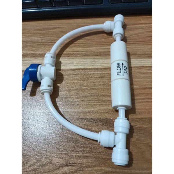 Van xả tay sục rửa màng Ro máy lọc