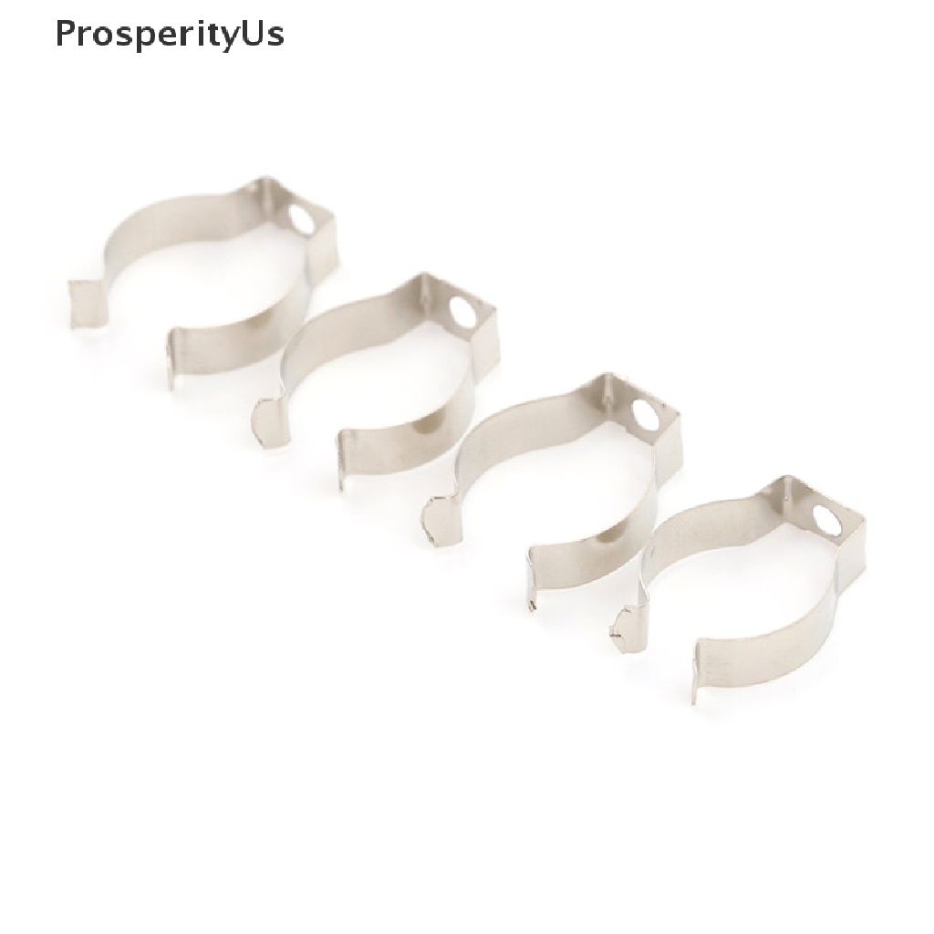 Bộ 4 Giá Đỡ Đèn Ống T8 Màu Bạc Dạ Quang