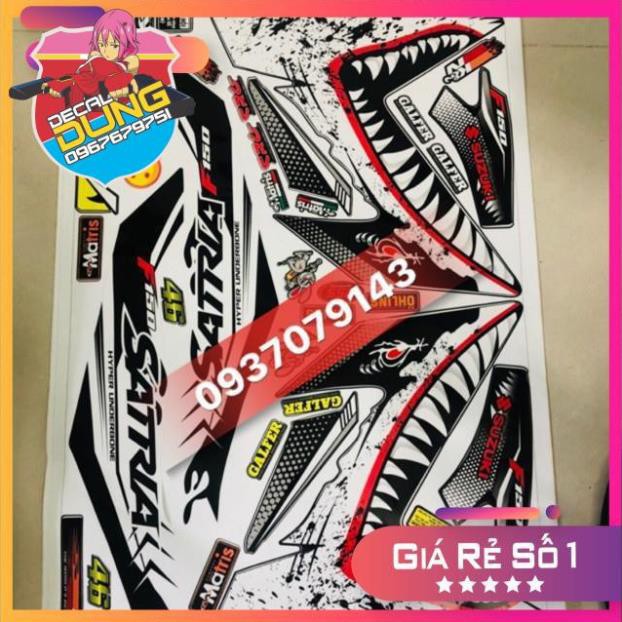 Tem xe cá mập Satria Fi