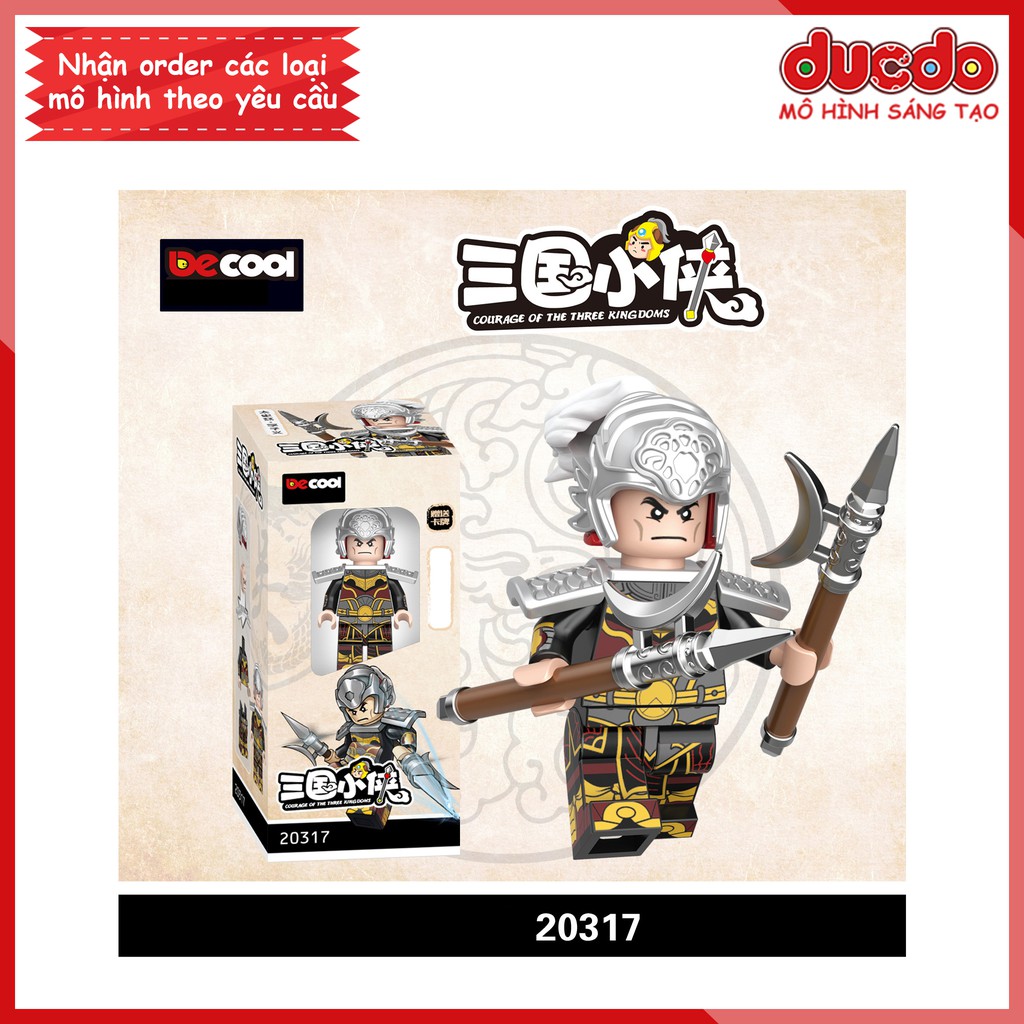 [Có sẵn] Decool 2030C Minifigures các nhân vật tướng TAM QUỐC tuyệt đẹp - Đồ chơi Lắp ghép Xếp hình Mô hình Mini