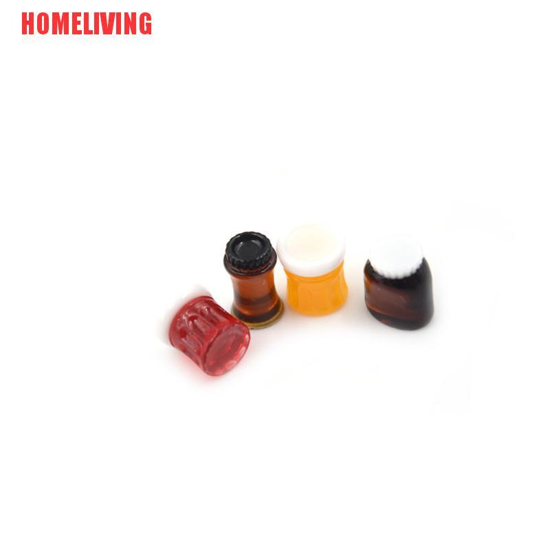 Set 4 Mô Hình Cốc Cà Phê / Thức Ăn 1: 12 Dùng Trang Trí Nhà Búp Bê DIY