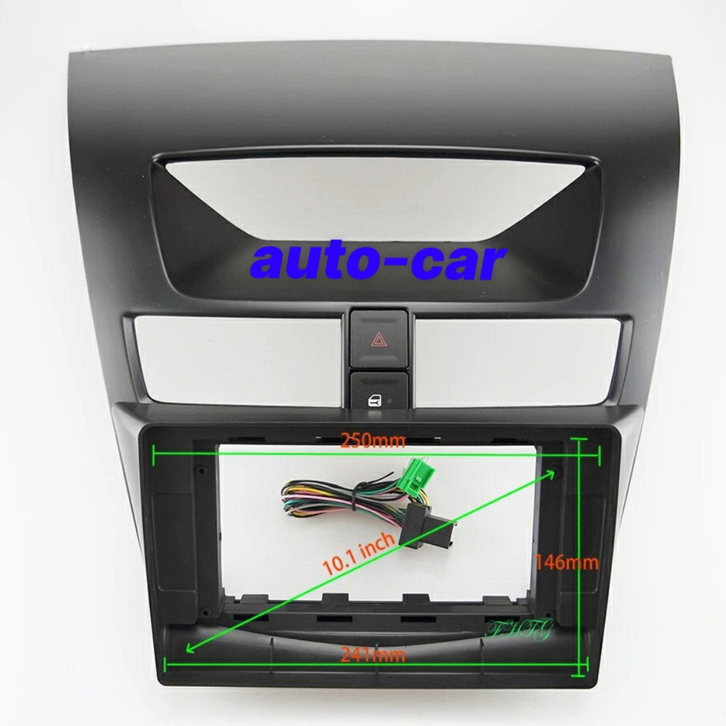 MẶT DƯỠNG XE MAZDA BT50 10 INCH KÈM RẮC NGUỒN