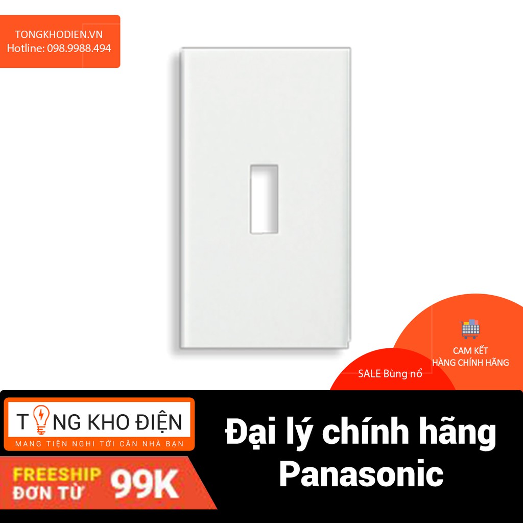 Mặt dùng cho Aptomat MCCB Panasonic WEV7061SW [Dòng WIDE]