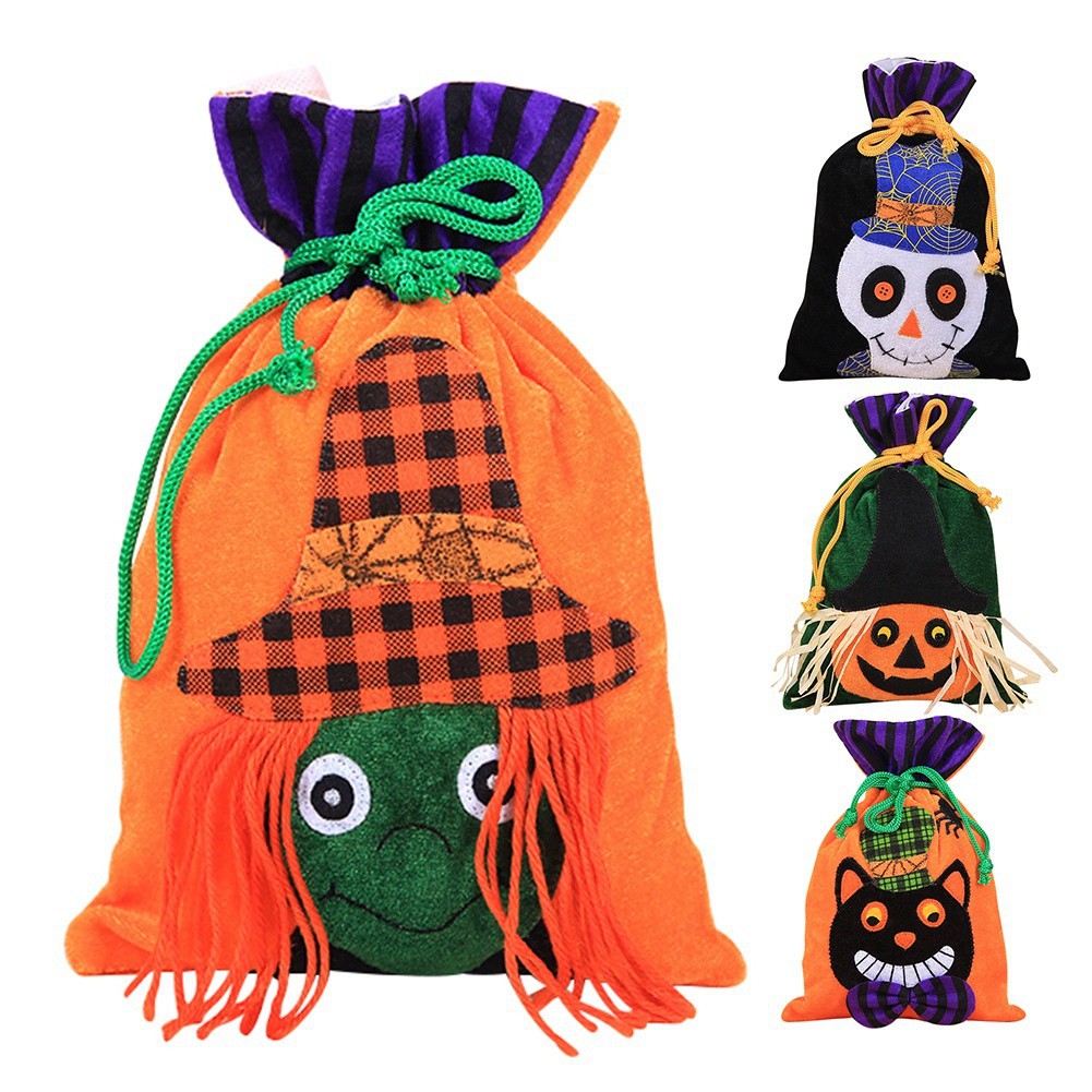 Túi Đựng Kẹo Dịp Halloween Kích Thước 27 * 15Cm