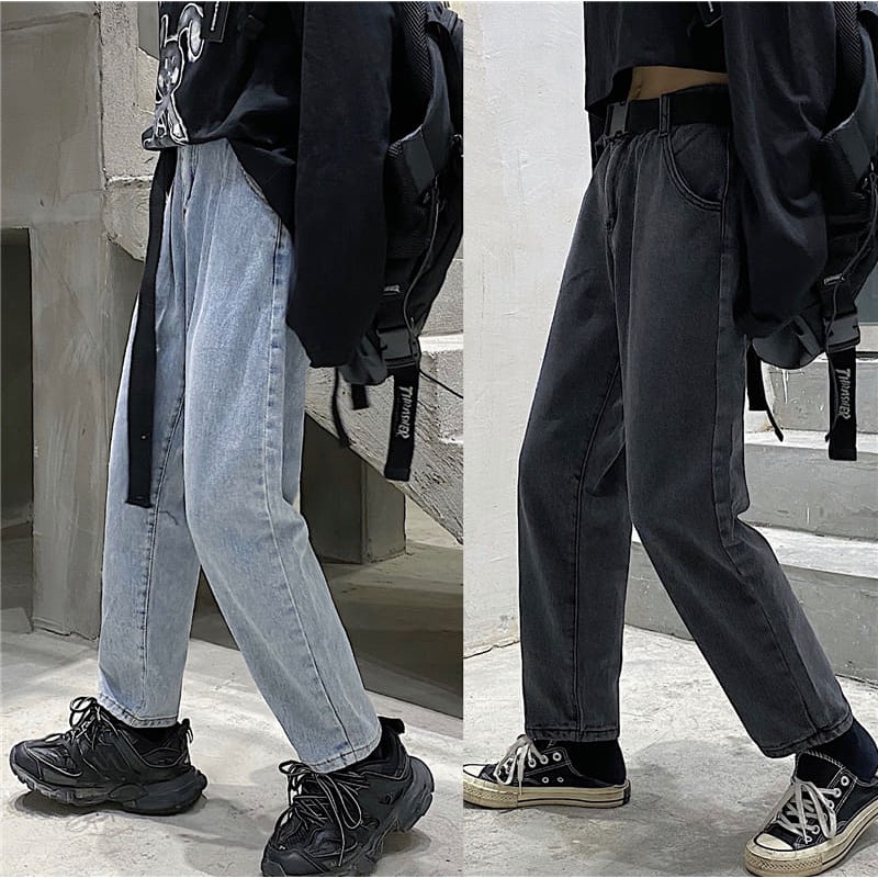 Quần jean nam - baggy nam hàn quốc- jean wash màu đep