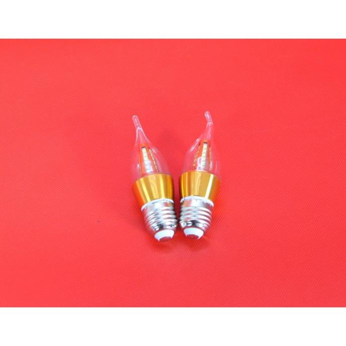 Bộ 5 bóng đèn LED C35 4w hình nến đổi màu đui E27