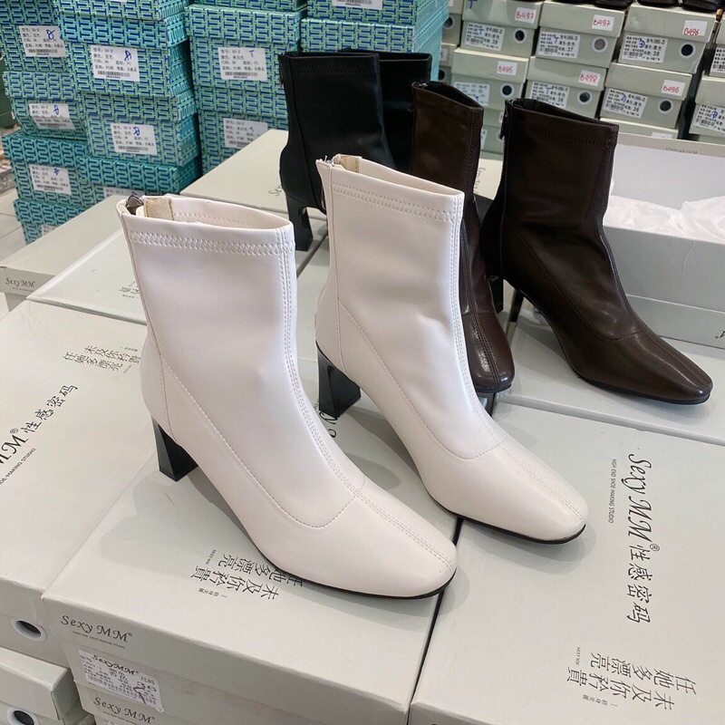 BOOT DẸP MŨI TÙ ÔM CHÂN FROM ĐẸP QC XỊN ( B499 B500 B501 )