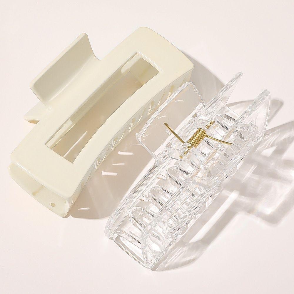Kẹp Tóc Càng Cua Bằng Acrylic Thanh Lịch Cho Nữ