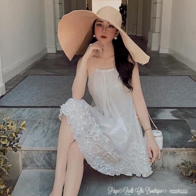 váy yếm bèo siêu sang chảnh