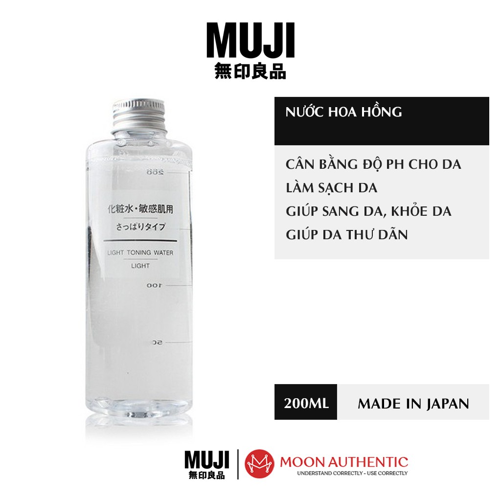 Nước hoa hồng Muji 200ml