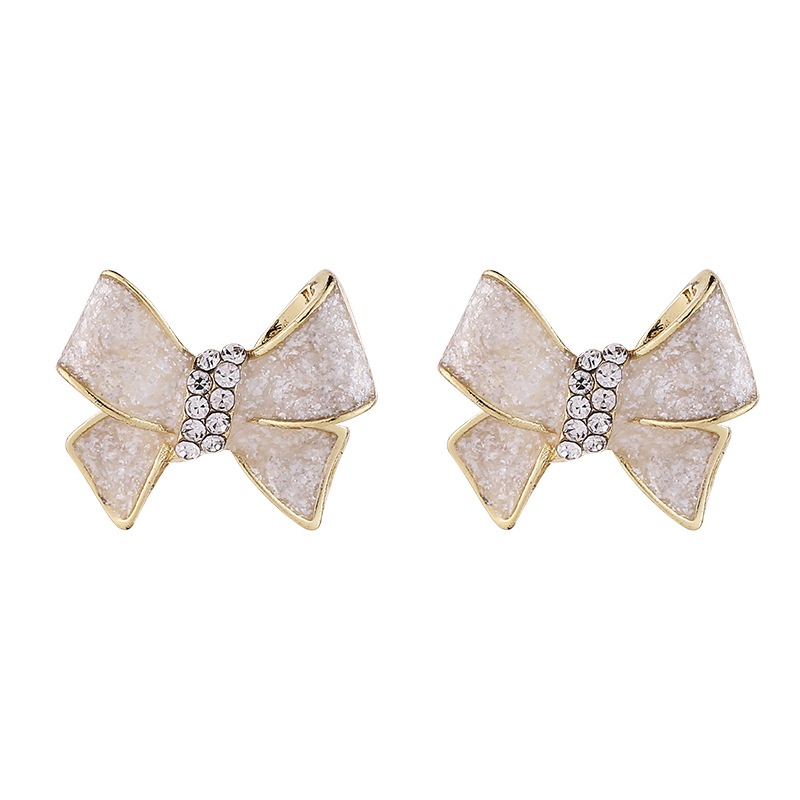 Bông Tai Mạ Bạc 925 Hình Nơ Thời Trang Hàn Quốc 2022