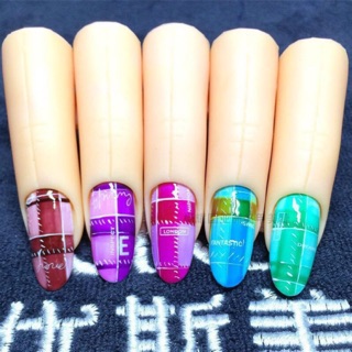 Set 5 ngón tay giả học nail